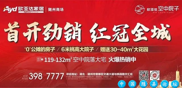 久等了!随州楼市新品「空中院落」大宅面世了!