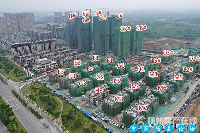 从工程进展看楼盘实力 随州这几大楼盘实力圈粉