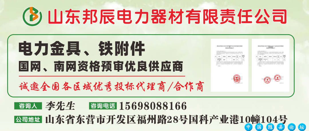 国网湖北随州供电公司2024年省管产业第一次物资框架协议公开招标采购中标候选人公示