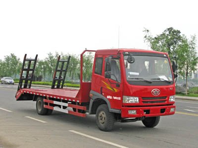 程力威牌CLW5162TPBC3型平板运输车