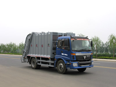 程力威牌CLW5160ZYSB3型压缩式垃圾车