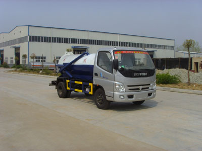 福田奥铃型真空吸污车